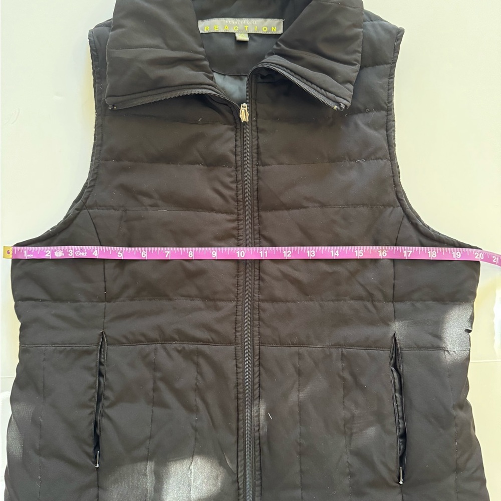 Kenneth Cole Reaction Black Quilted Vest - Picture 2 of 5
